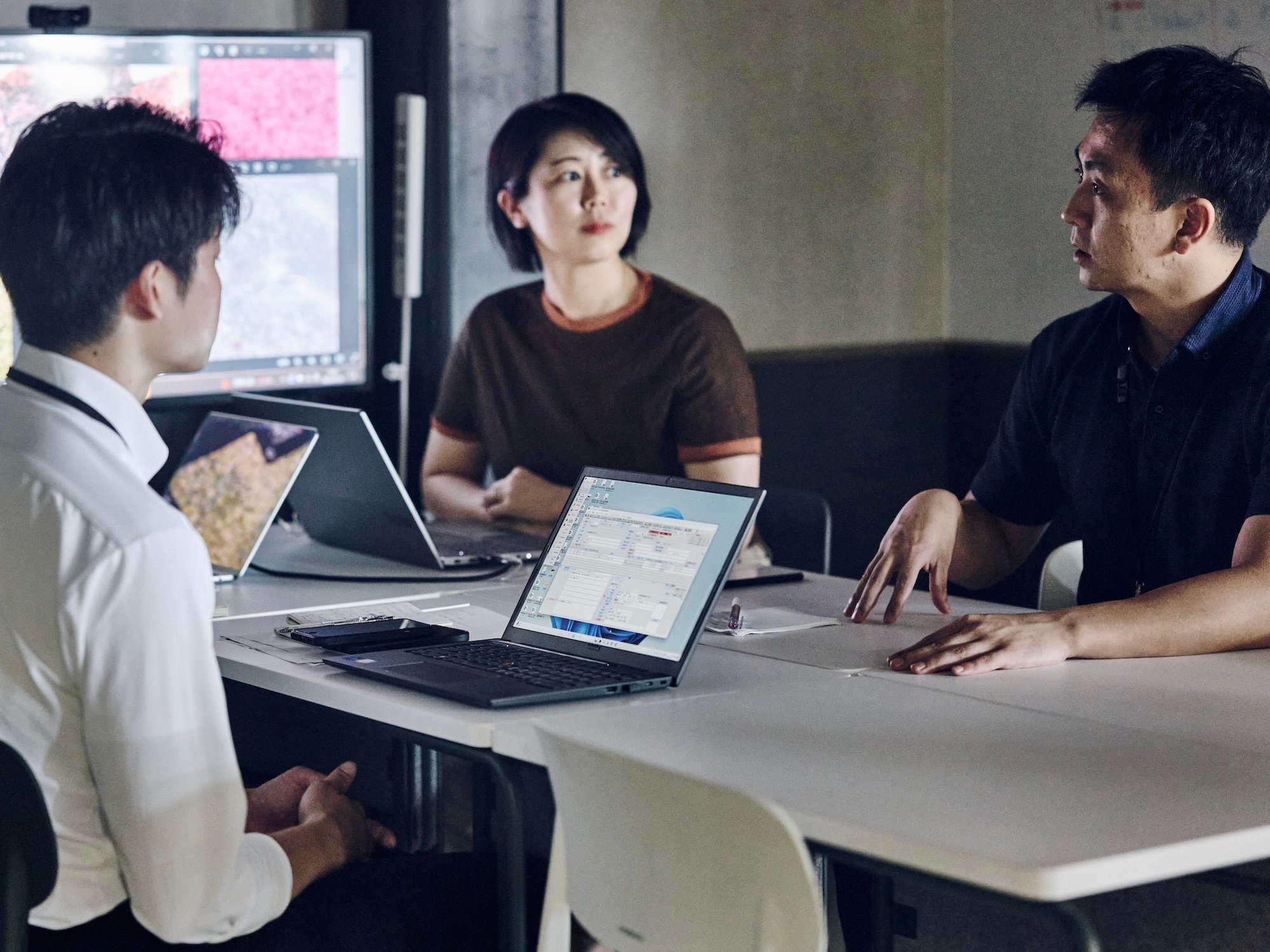 打ち合わせ風景