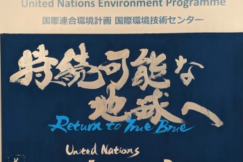 「プラスチックごみ問題に関する国連環境計画シンポジウム～海洋プラスチックごみ削減を目指して～」に参加致しました。